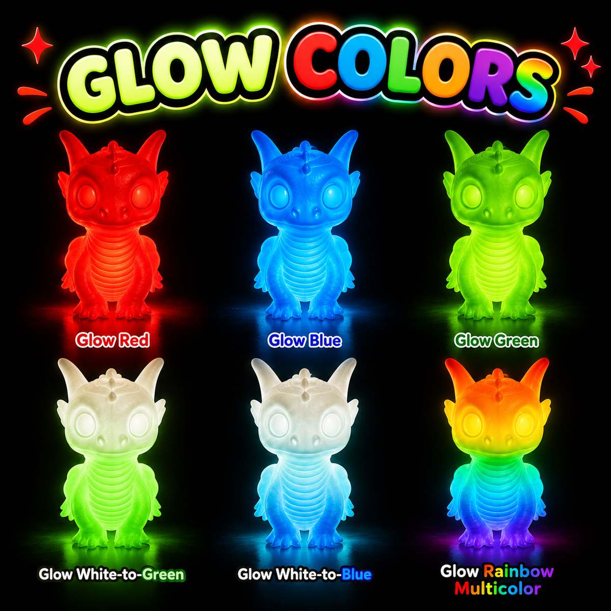 Baby Dragon 30 Pack | 3D Printed Fantasy Mini Figures | Party Favors | Collector Gift | Classroom Rewards