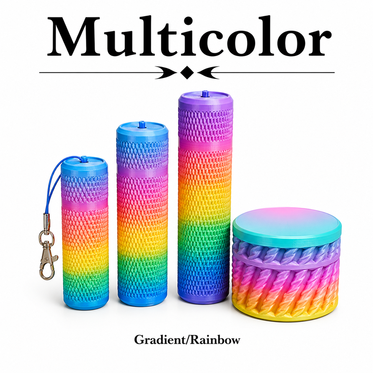 Cosmetic Container Set | Refillable Makeup Jars | Travel Organizer Gift
