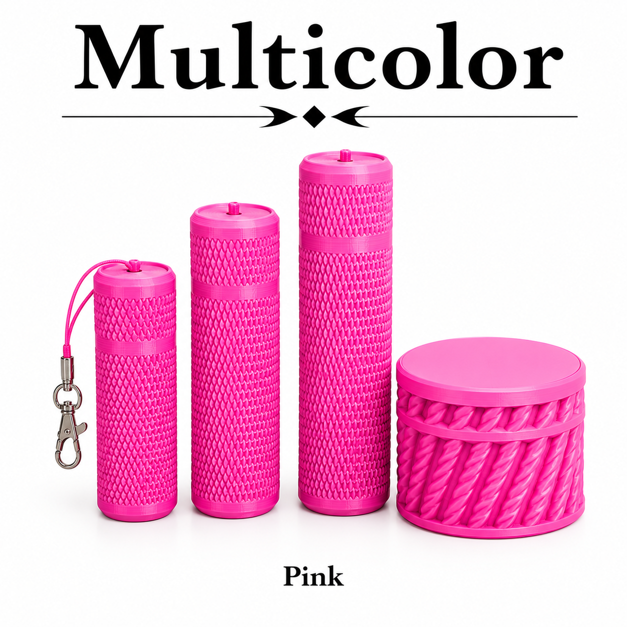 Cosmetic Container Set | Refillable Makeup Jars | Travel Organizer Gift