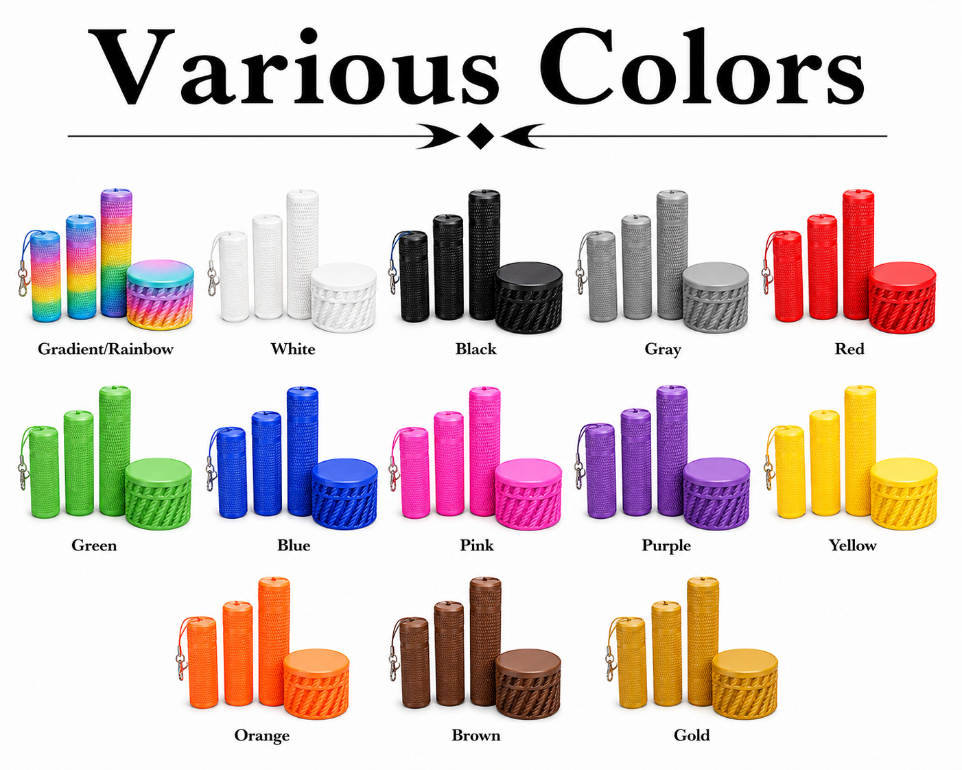Cosmetic Container Set | Refillable Makeup Jars | Travel Organizer Gift