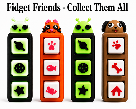 Fidget Friends™ Clicker Keychains