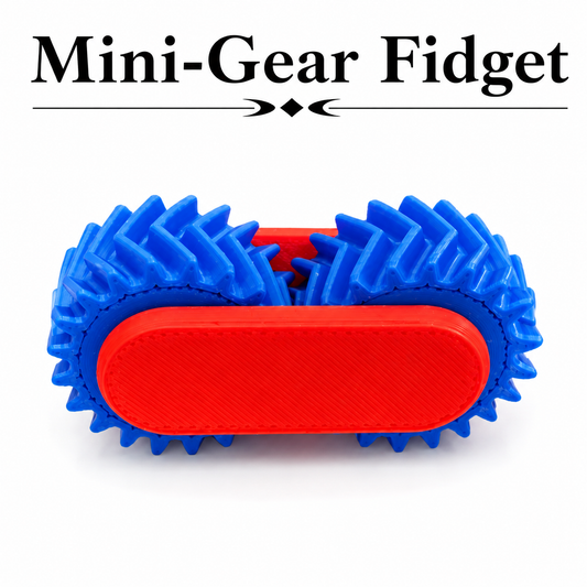 Mini-Gear Cube Fidget Toy