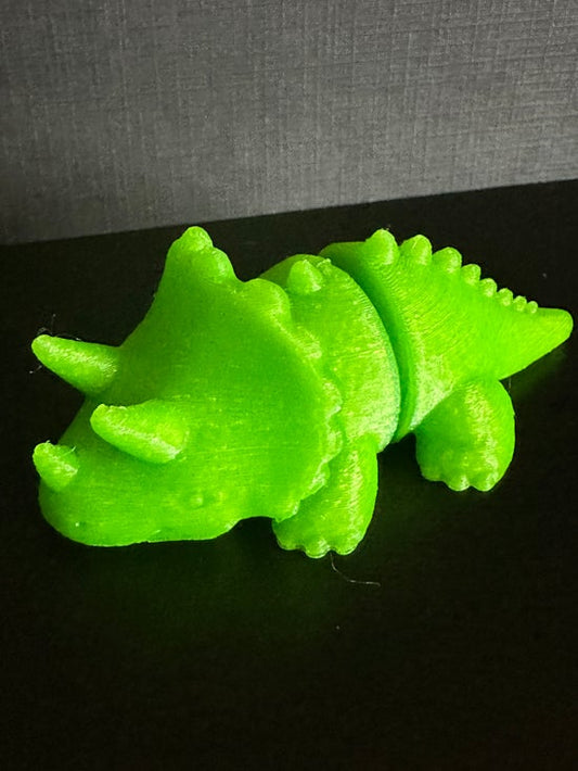 Flexi Triceratops Articulated Mini Dinosaur
