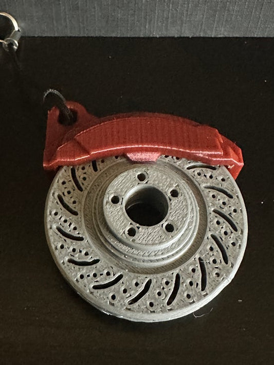 Brake Pad - Roter Keychain
